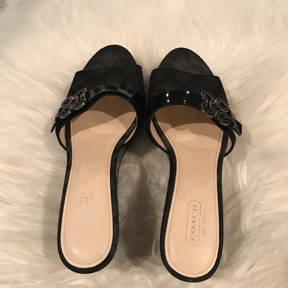 Coach Wedge Sandals - Picture 4 of 4